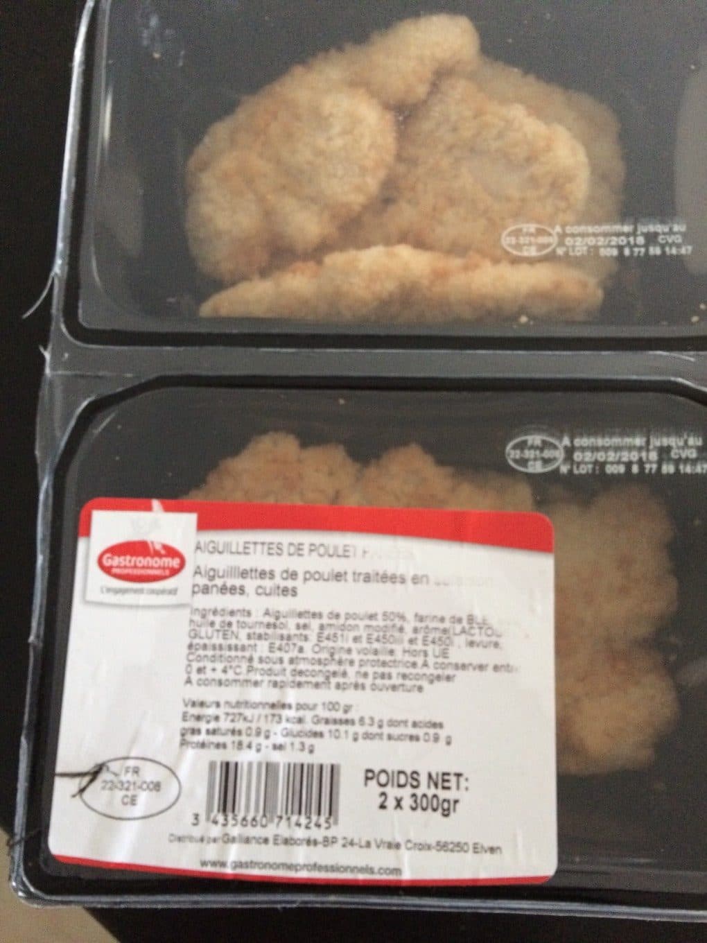 Gastronome Aiguillettes de Poulet Panées packshot