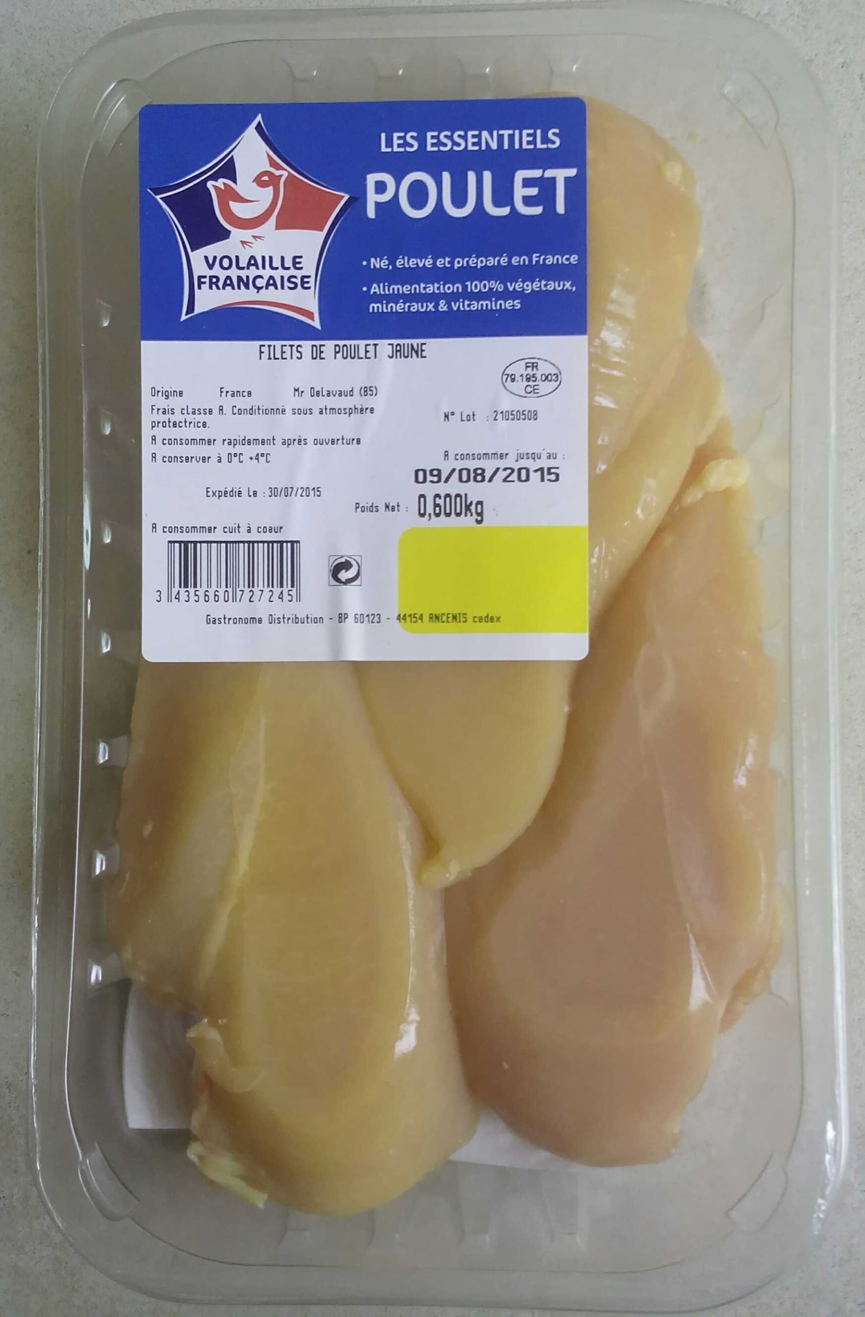 Gastronome Distribution Les essentiels Poulet packshot