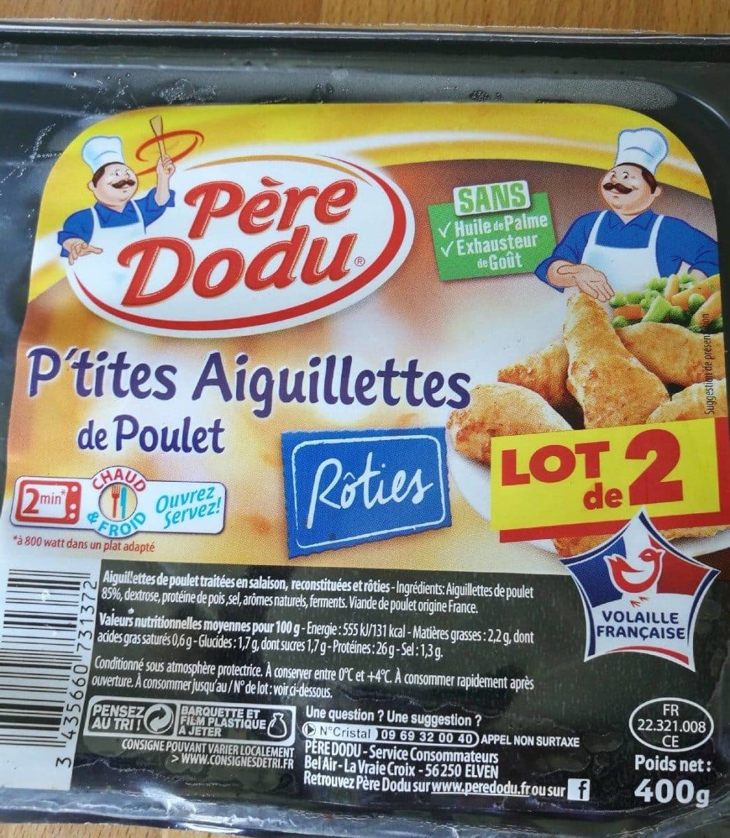 Père Dodu Aiguillettes de Poulet packshot