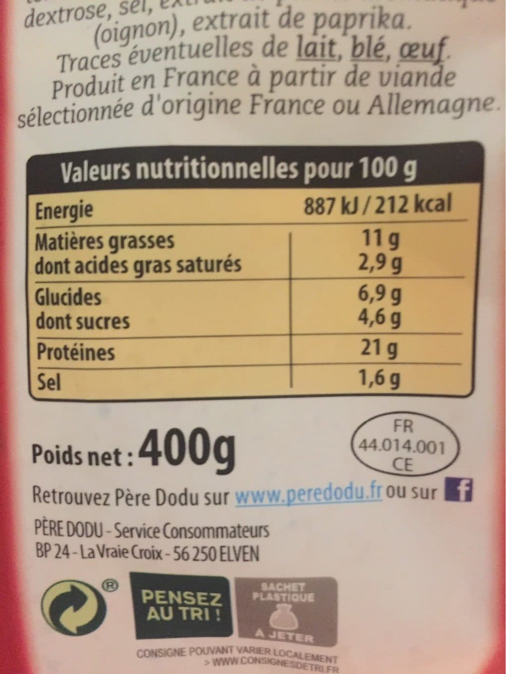 Père Dodu Wings de poulet rôti barbecue packshot