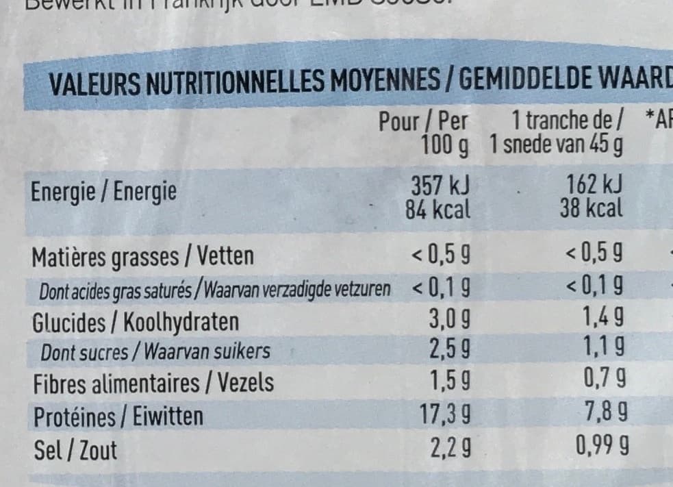 Gastronome Distribution Blanc de poulet packshot