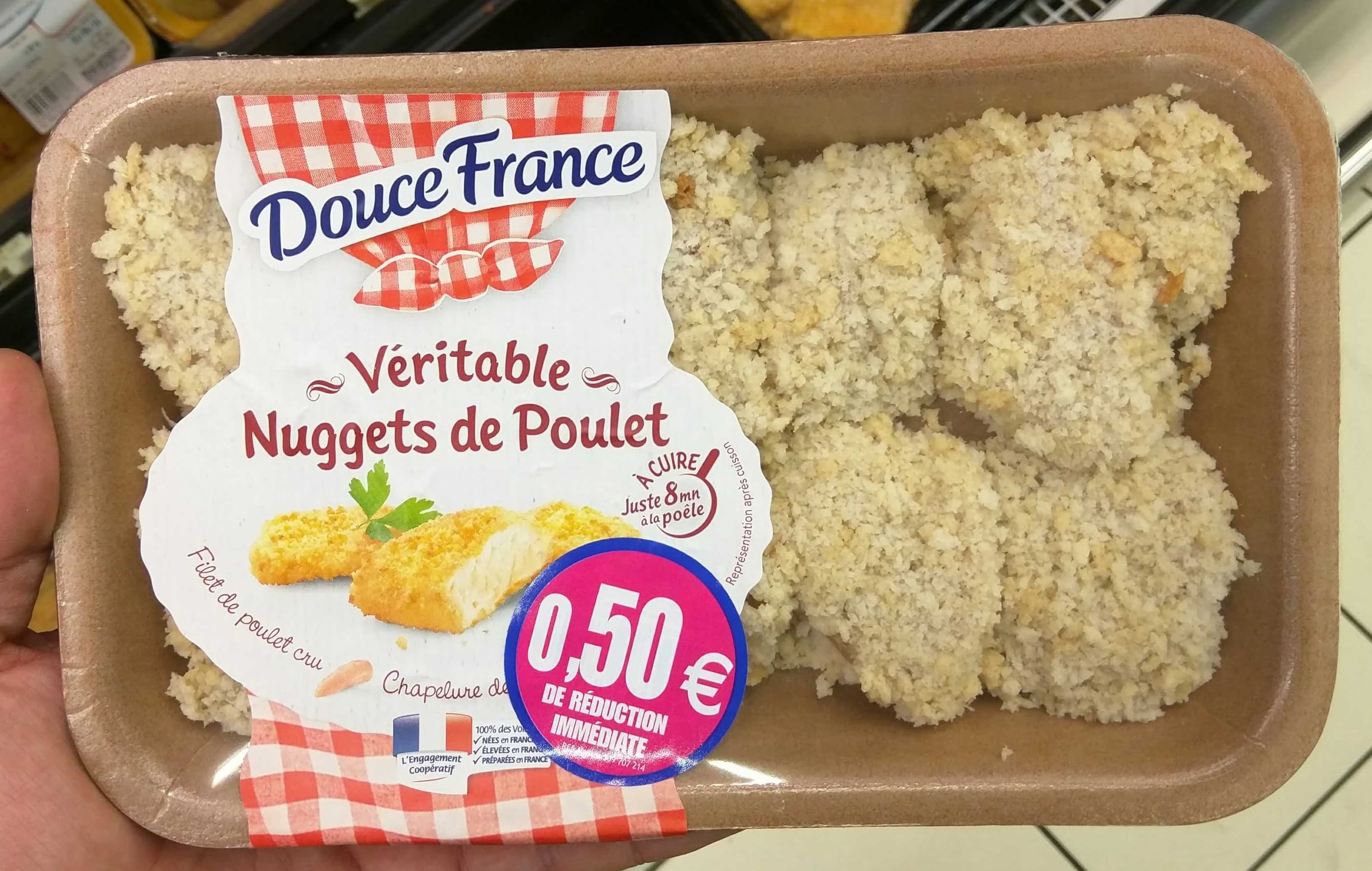 Douce France Véritable Nuggets de Poulet packshot