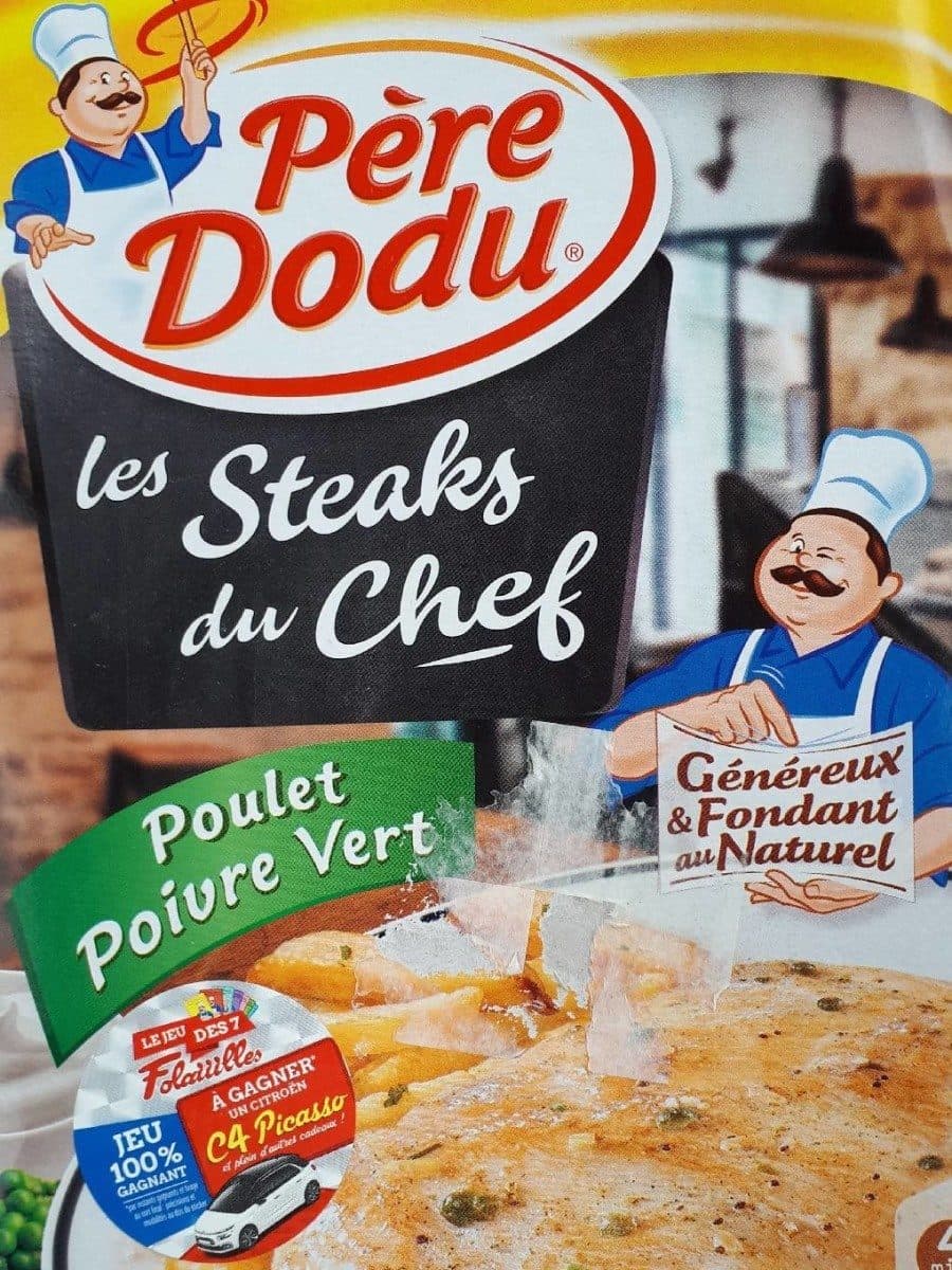 Père Dodu Poulet poivre vert packshot