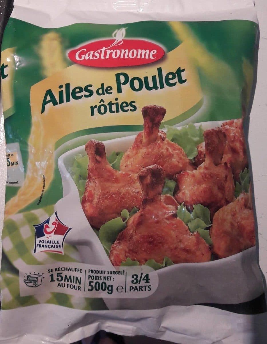 Open Food Facts Ailes de poulet rôti packshot