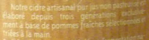 Cidrerie de Rhuys Cidre Bouché Breton Doux packshot