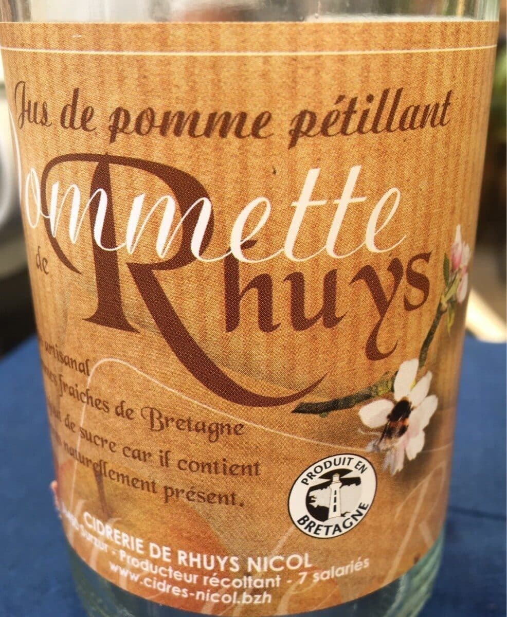 Open Food Facts Jus de pomme petillant packshot
