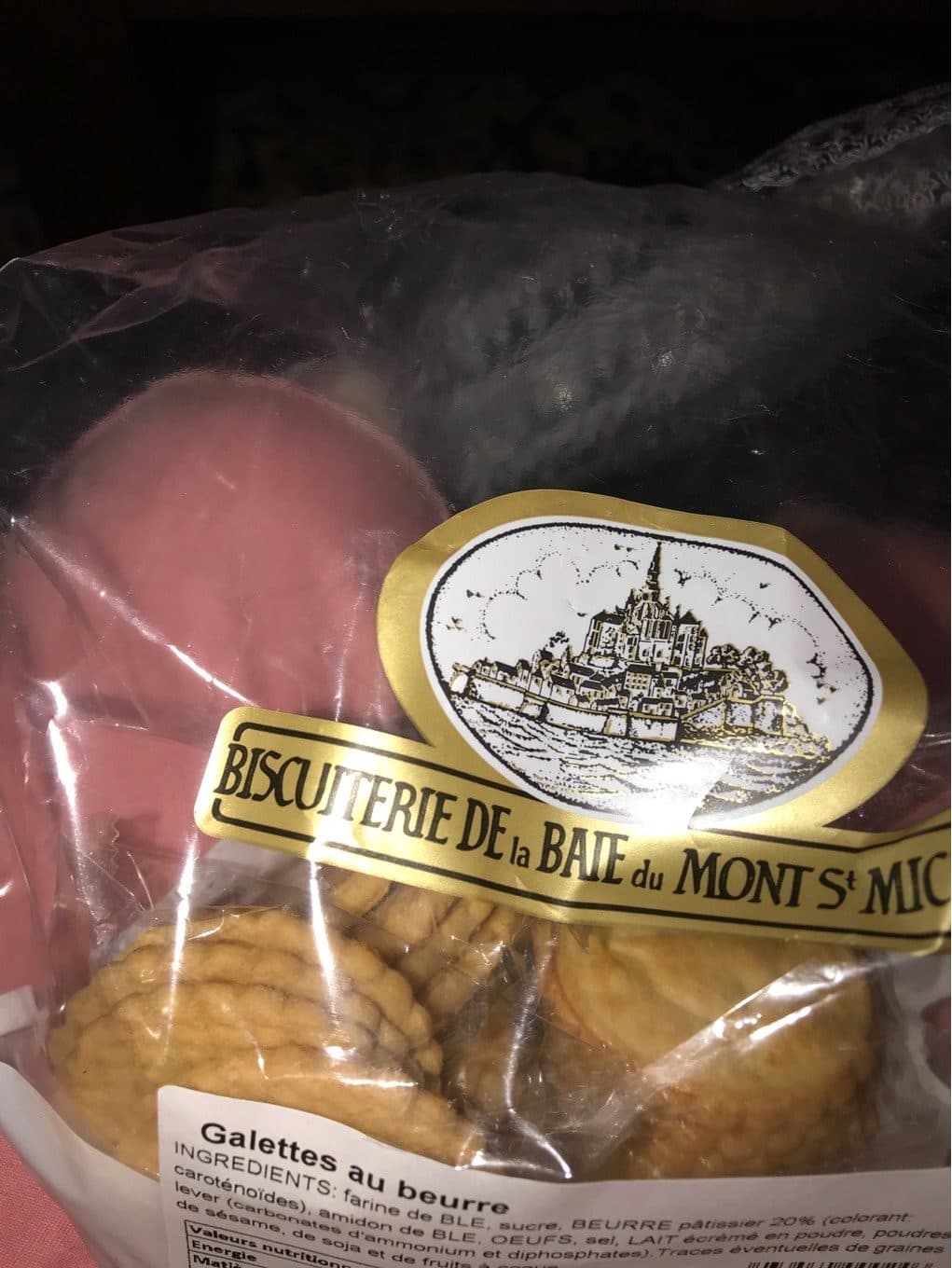 Biscuiterie De La Baie Du Mont Saint Michel Galettes au beurre packshot
