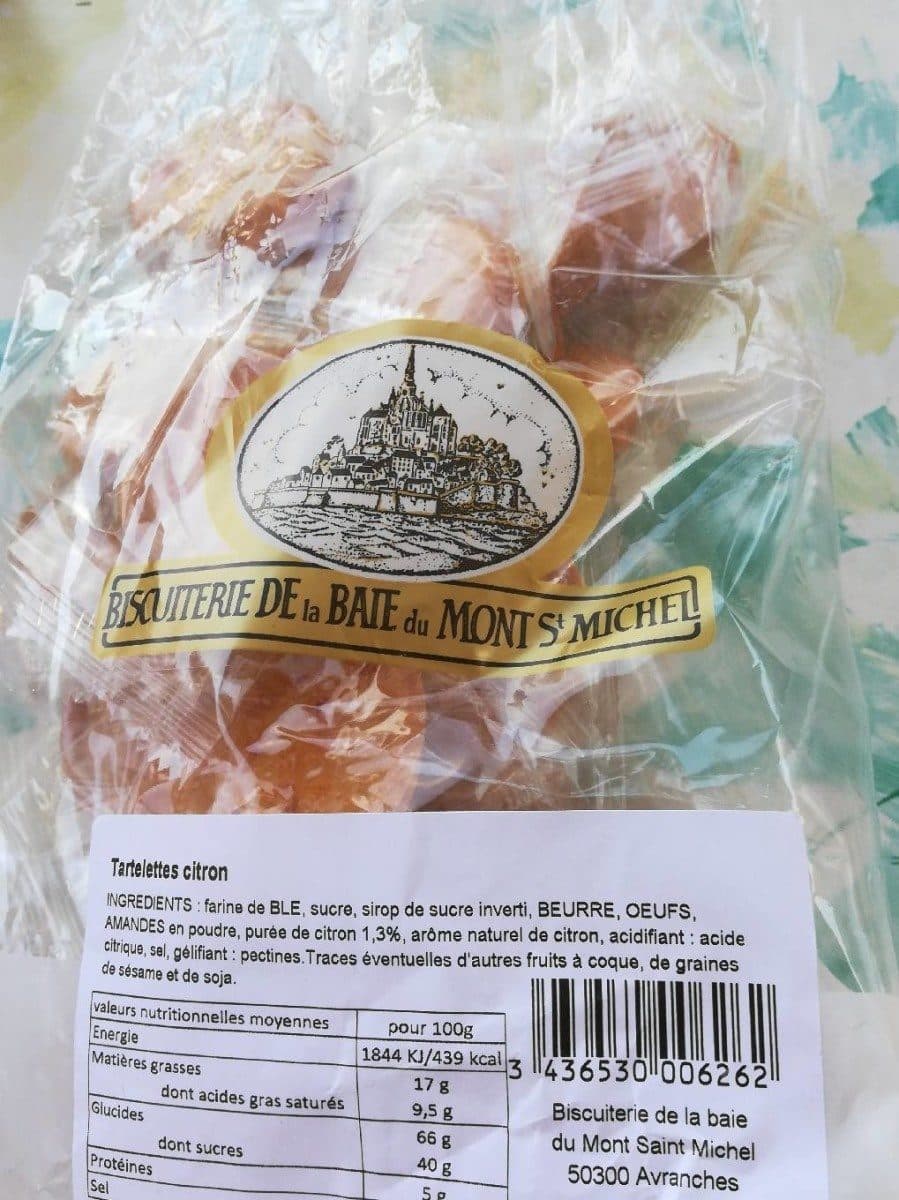 Open Food Facts Tartelettes au citron packshot