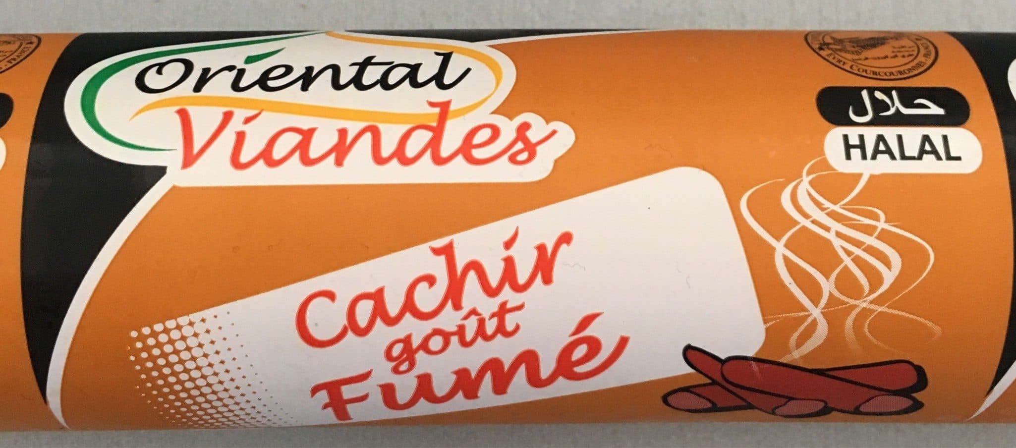 Oriental Viandes Cachir Goût Fumé packshot