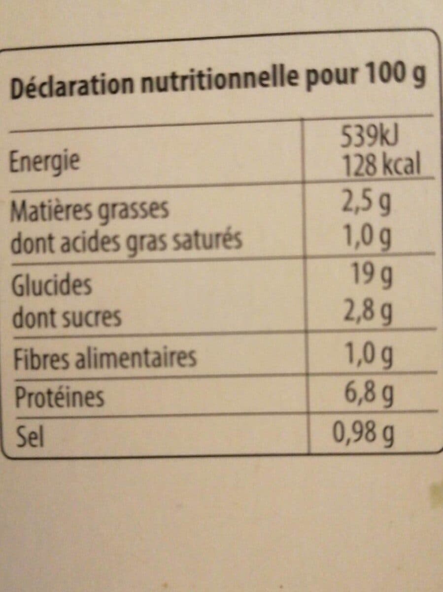 Toupargel Crêpes dinde et fromage packshot