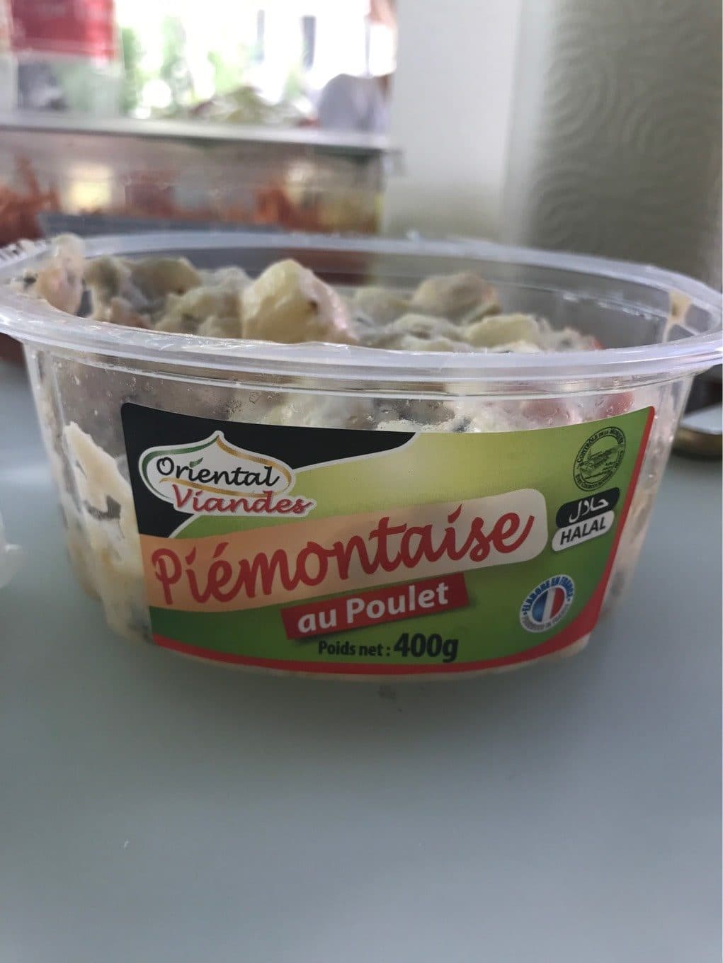 Oriental Viandes Piémontaise au poulet packshot