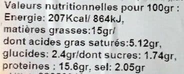 Oriental Viandes Merguez de boeuf packshot