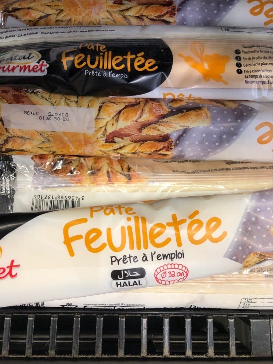 Oriental Viandes Pâte feuilletée packshot