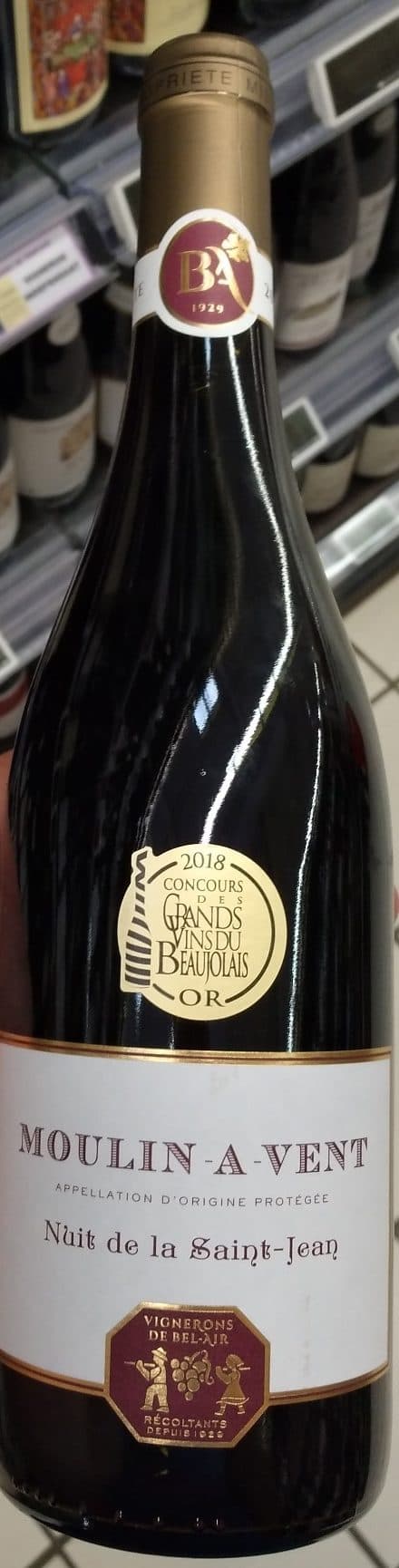 Les Vignerons de Bel Air Moulin à Vent - Nuit de la Saint-Jean packshot