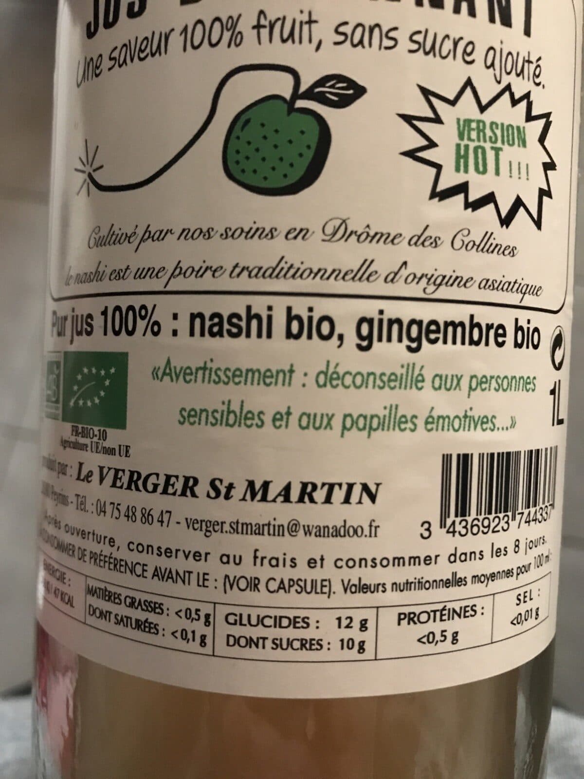 Le Verger St Martin Jus d’etonnant packshot
