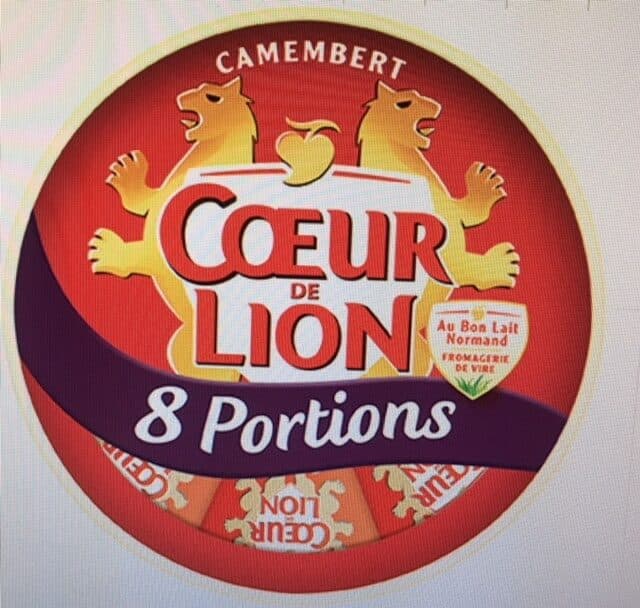 Cœur de Lion Camembert 8 portions packshot