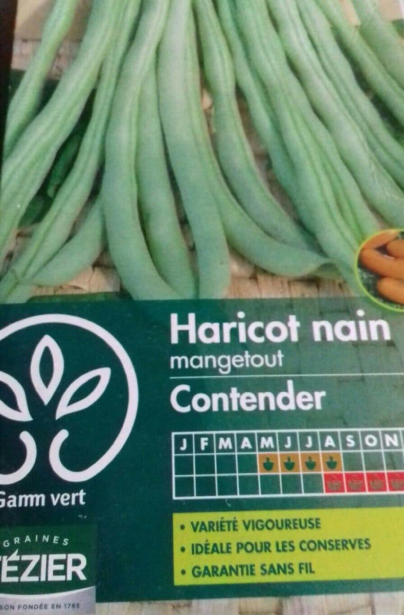 Open Food Facts GRAINES DE HARICOTS NAINS packshot