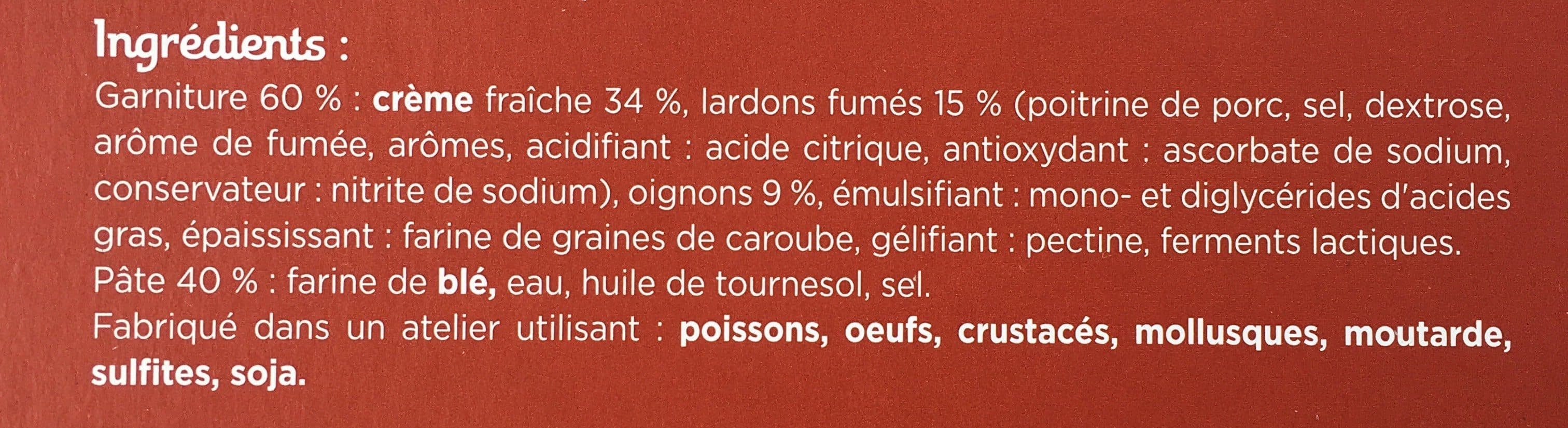 Open Food Facts Nos flammekueche de sarrebourg packshot