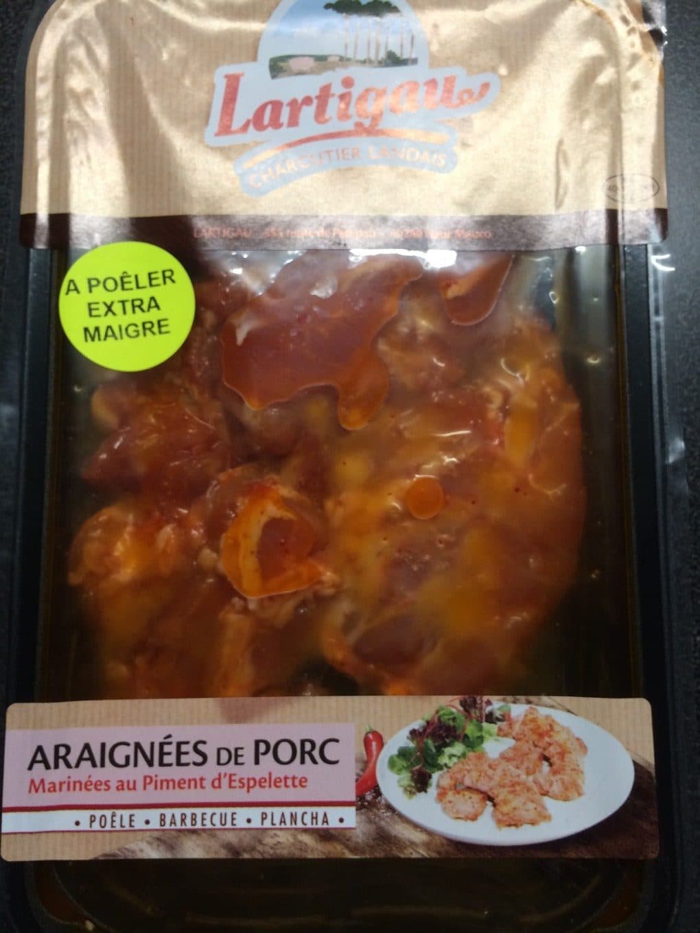 Lartigau Araignée de porc marinée au piment d'Espelette packshot
