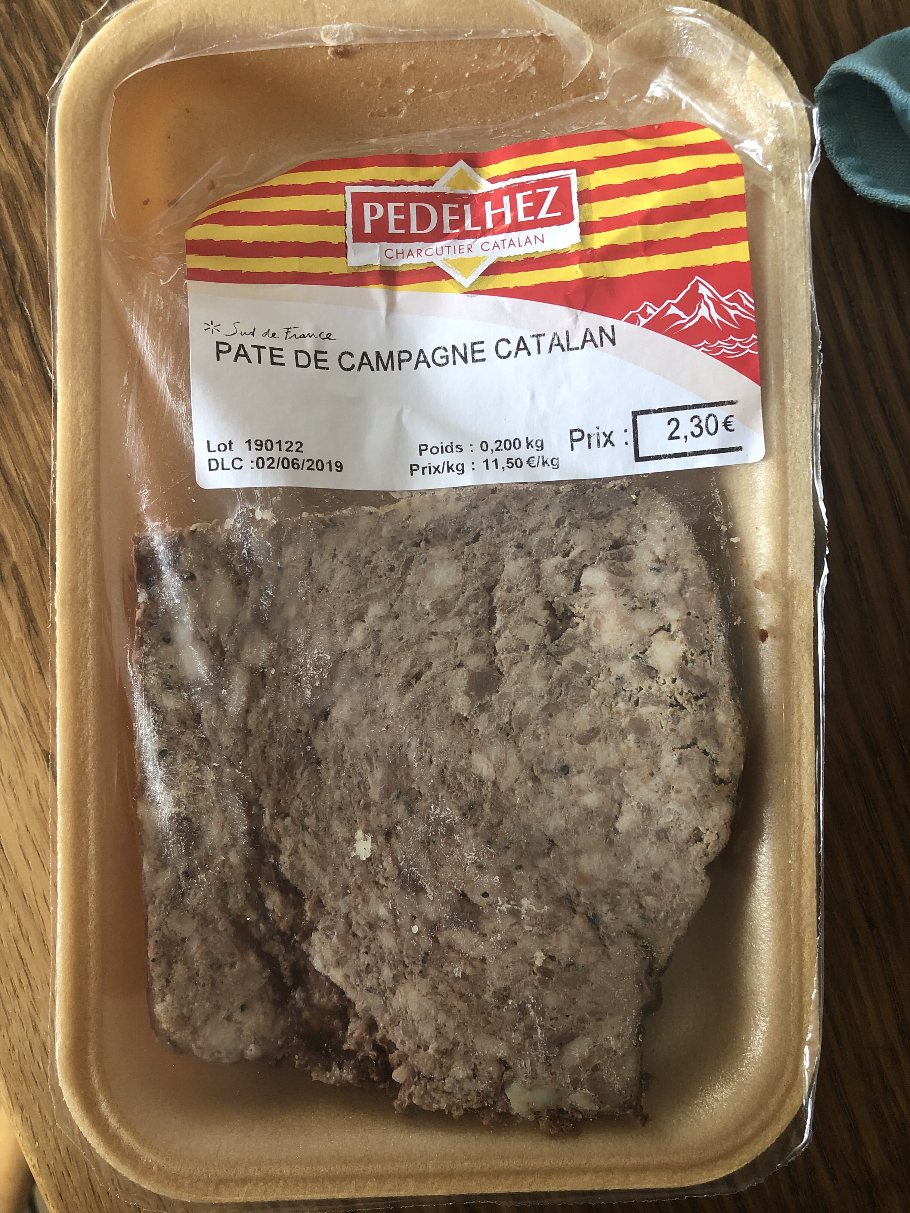Pedelhez Pate de campagne Catalan LES GOUTS DU SUD packshot