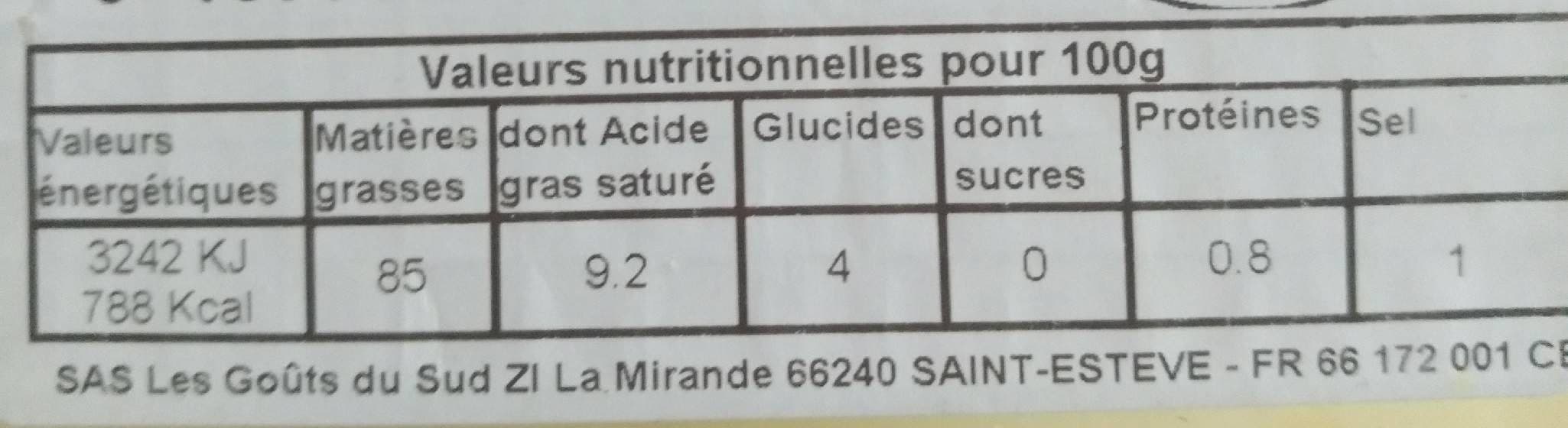 Open Food Facts Aioli catalan à l'ail frais packshot