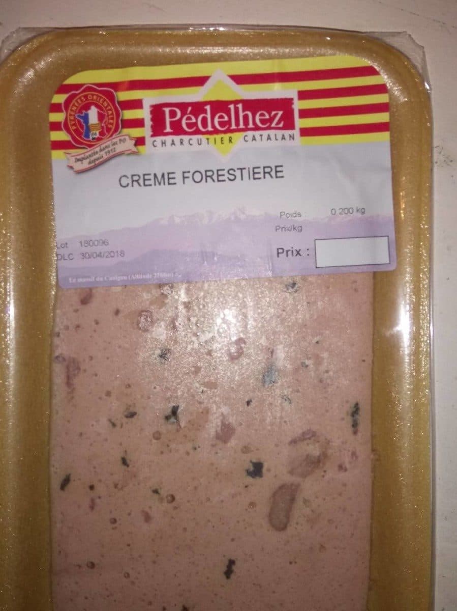 Open Food Facts Crème forestière packshot