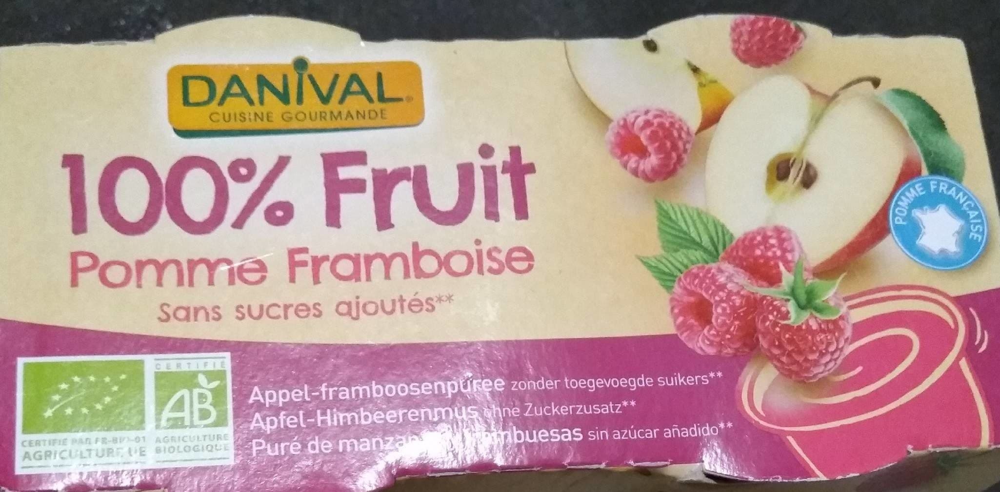 Danival Pomme framboise packshot