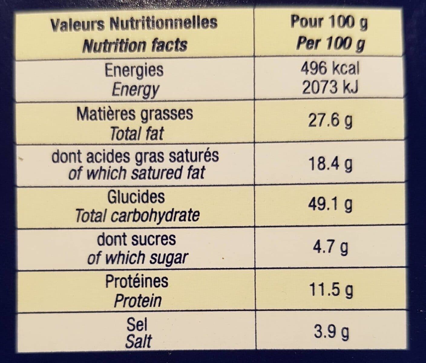 Open Food Facts Les apérigaufres packshot