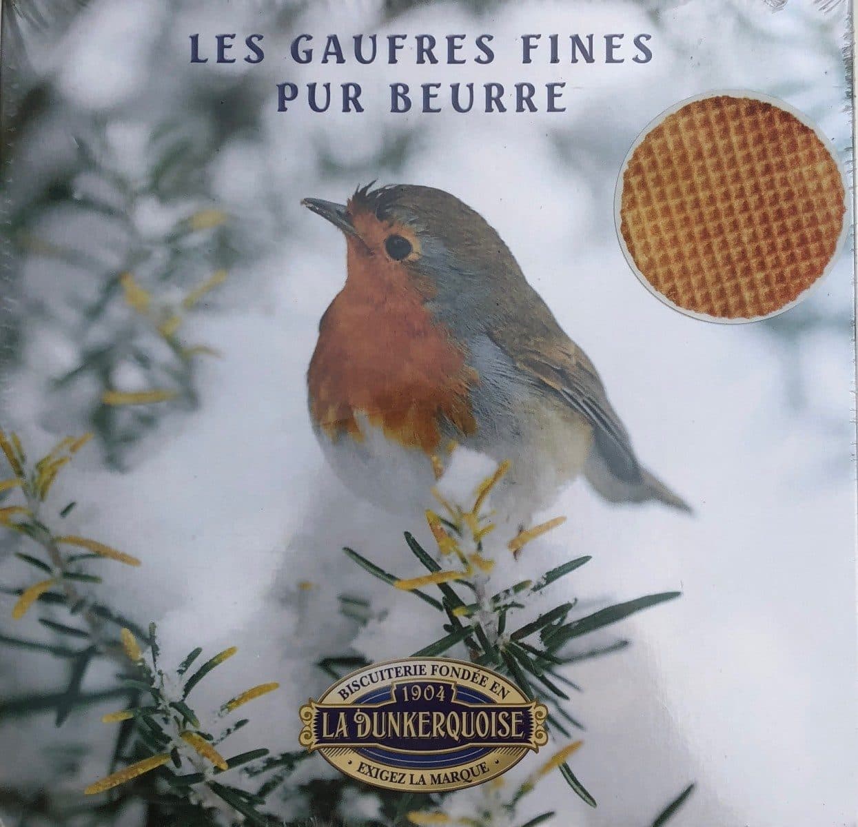 La Dunkerquoise Les gaufres fines pur beurre packshot