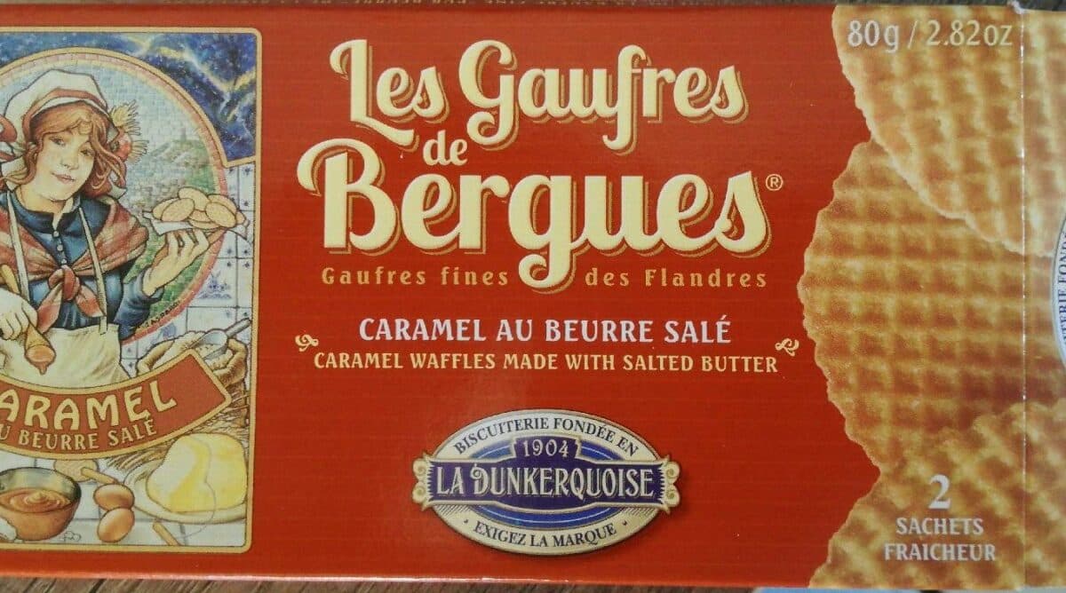 La Dunkerquoise Les gaufres de bergues packshot