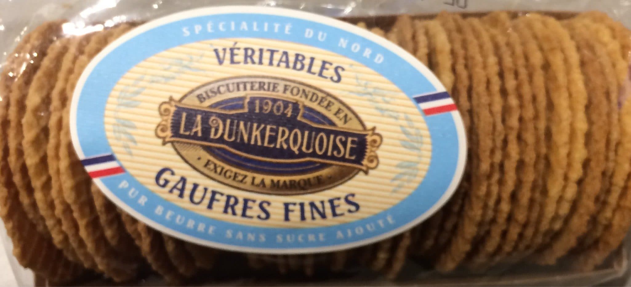 La Dunkerquoise Gaufres fines packshot