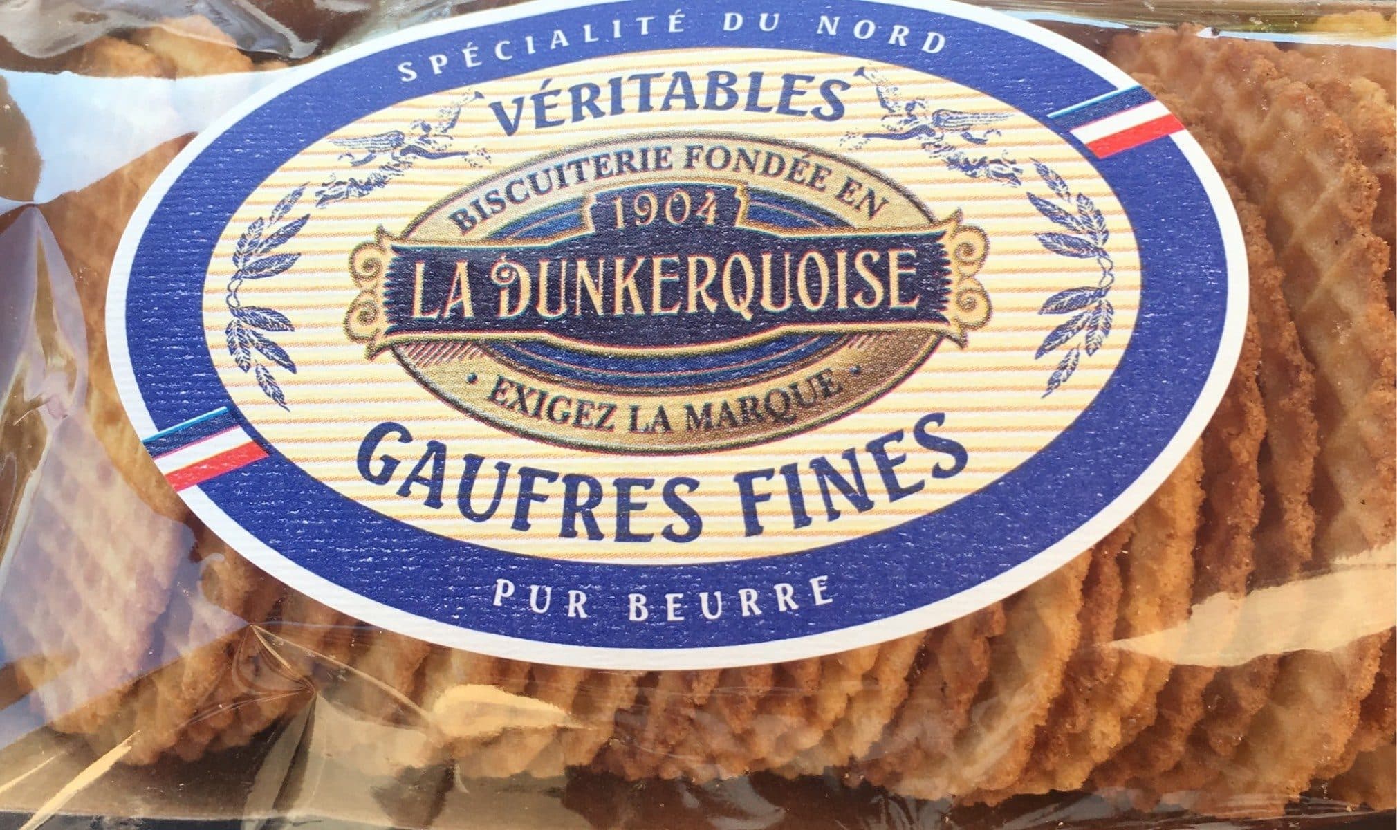La Dunkerquoise Véritable gaufres fines packshot