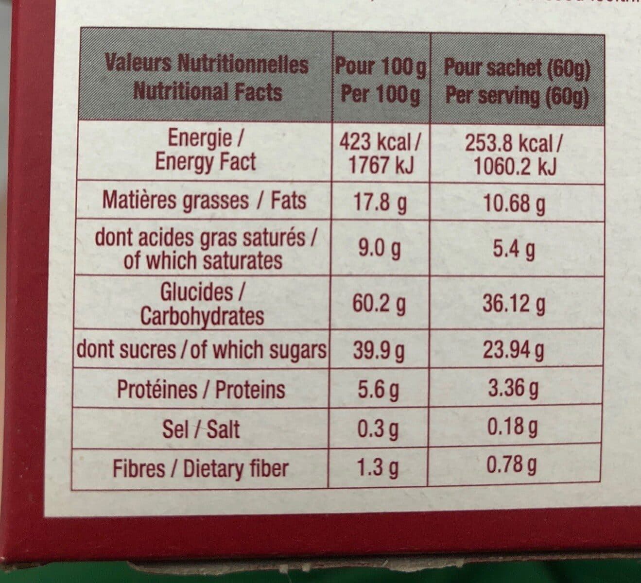 La Dunkerquoise Gaufres fourrées à la vergeoise packshot
