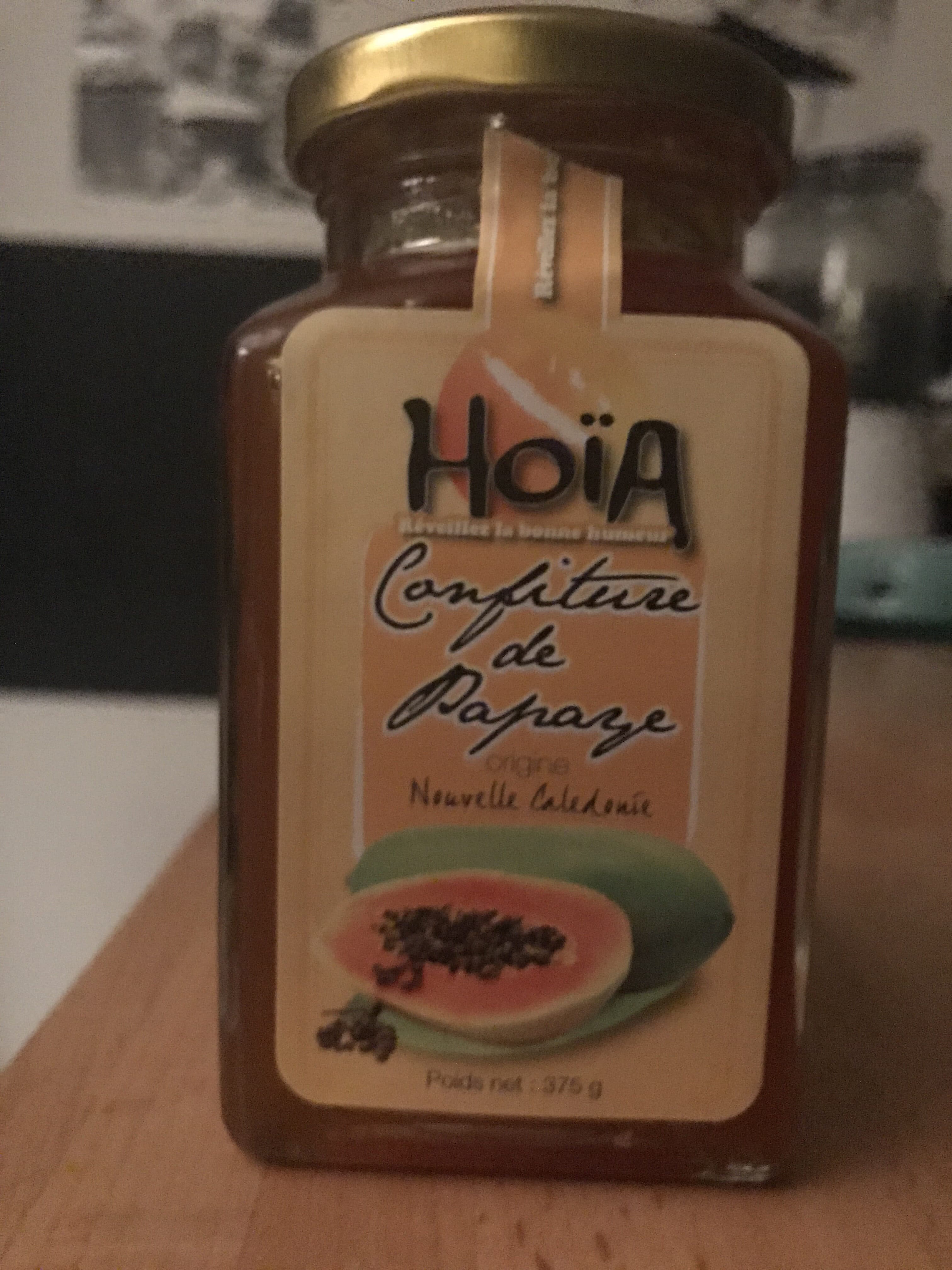 Open Food Facts Confiture de papaye packshot