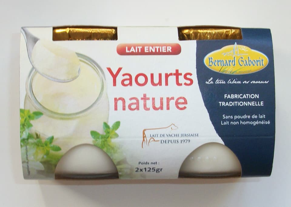 Bernard-gaborit Yaourts nature packshot