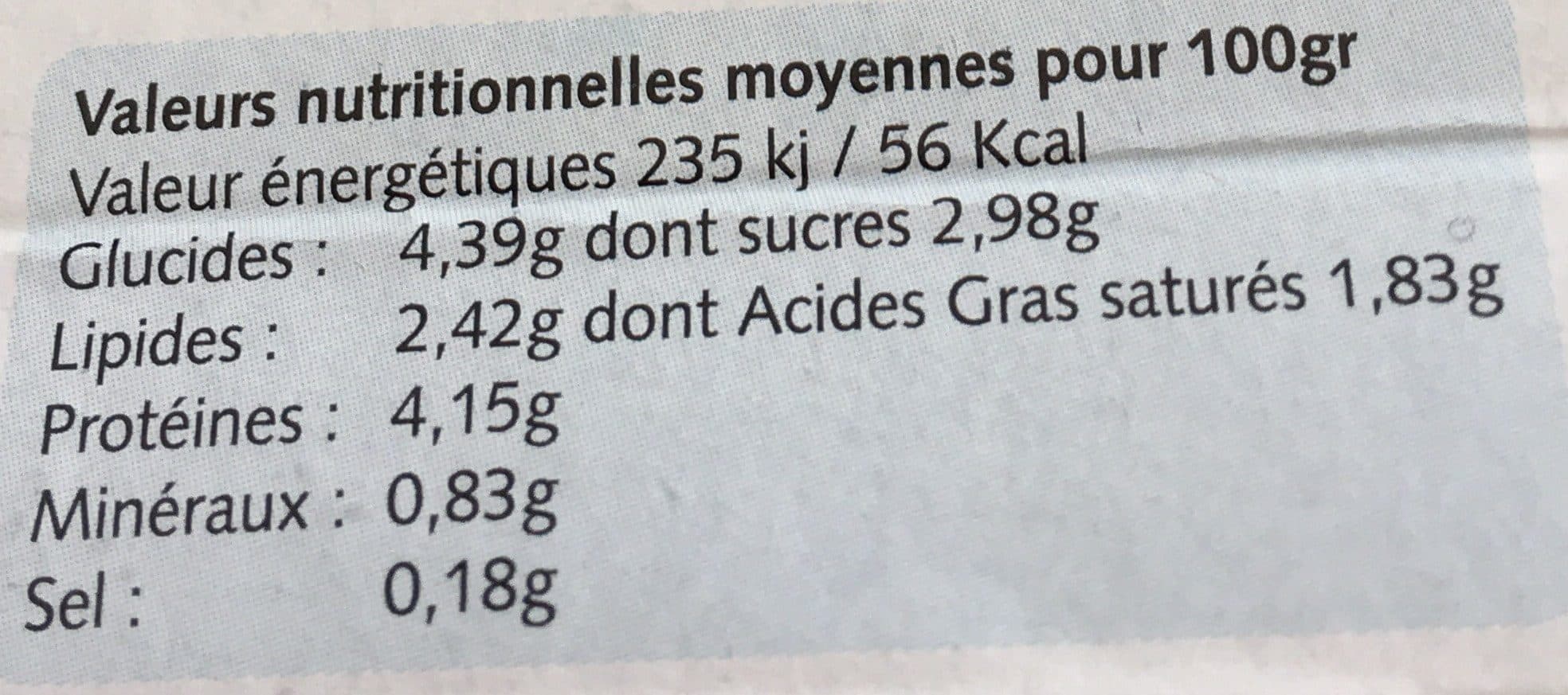 GABORIT 2 X 125G Yaourt Biphilus 1 / 2 Ecreme packshot