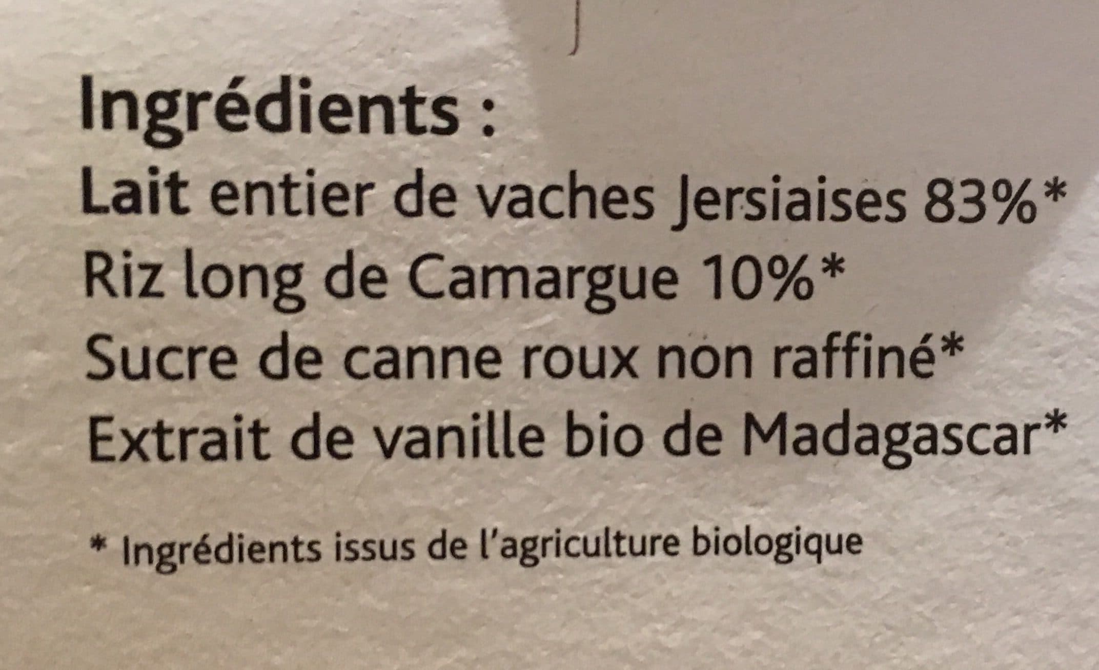 Bernard gaborit Riz Au Lait X2 packshot
