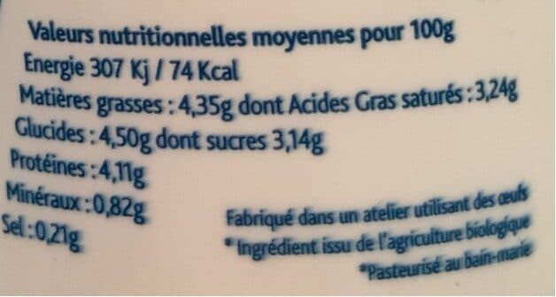Bernard gaborit Yaourt nature de Jersiaise au lait entier packshot