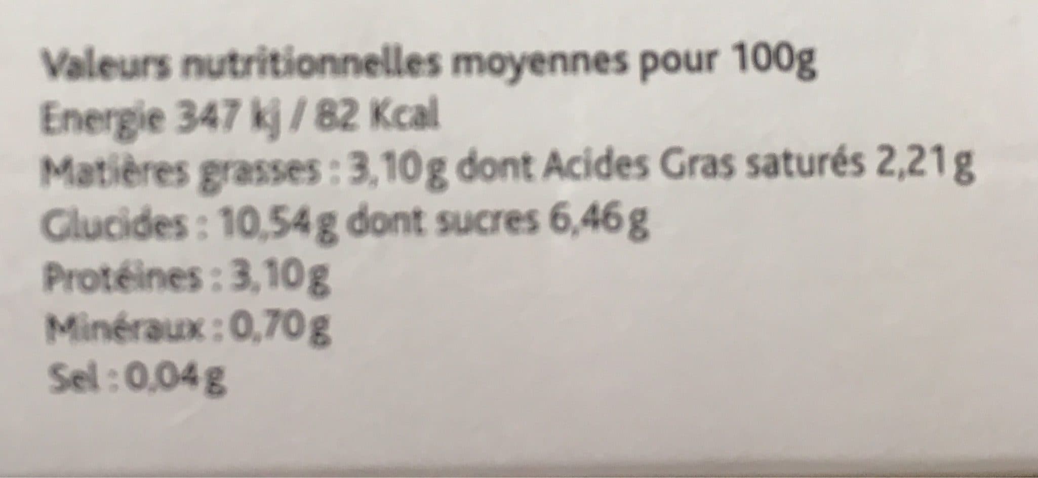Bernard Gaborit Yaourts de Chèvre Vanille packshot