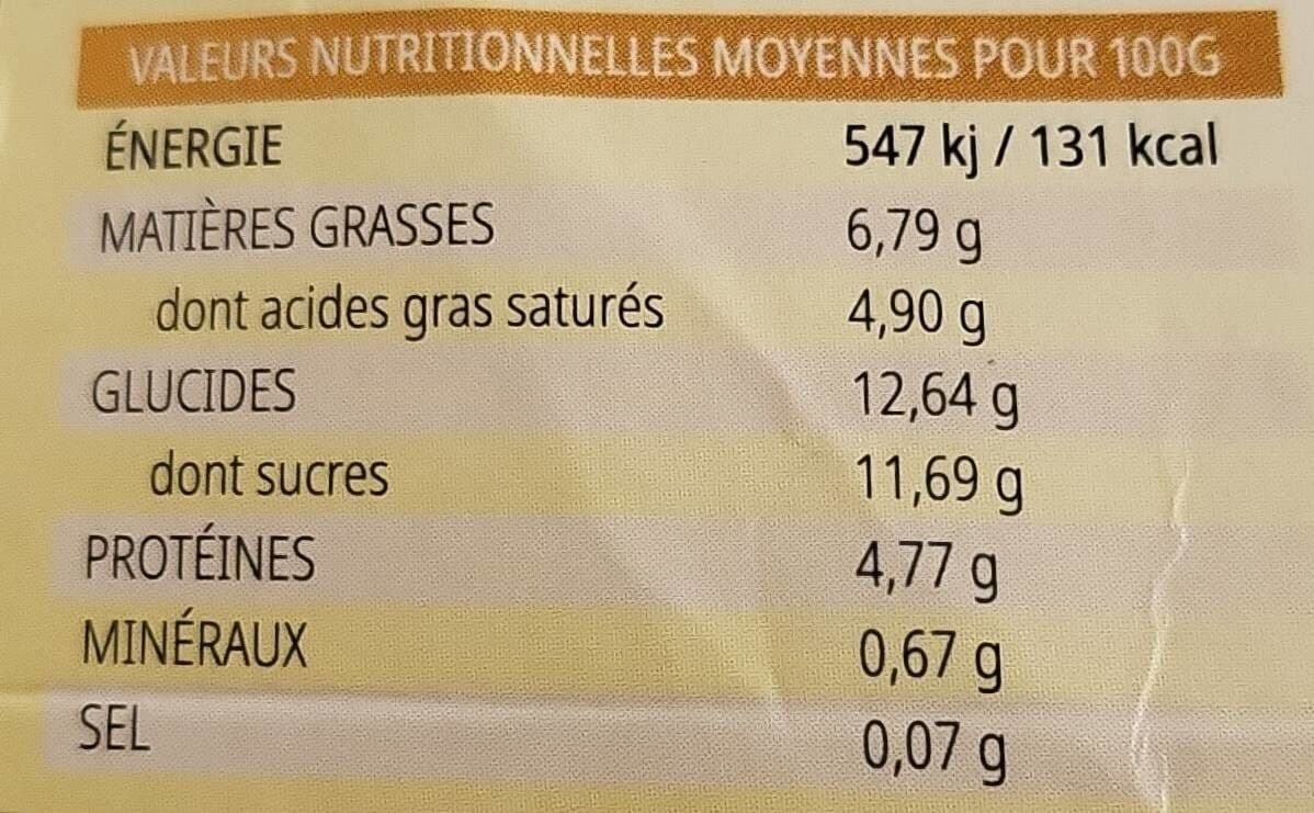 Bernard Gaborit Oeufs au Lait packshot