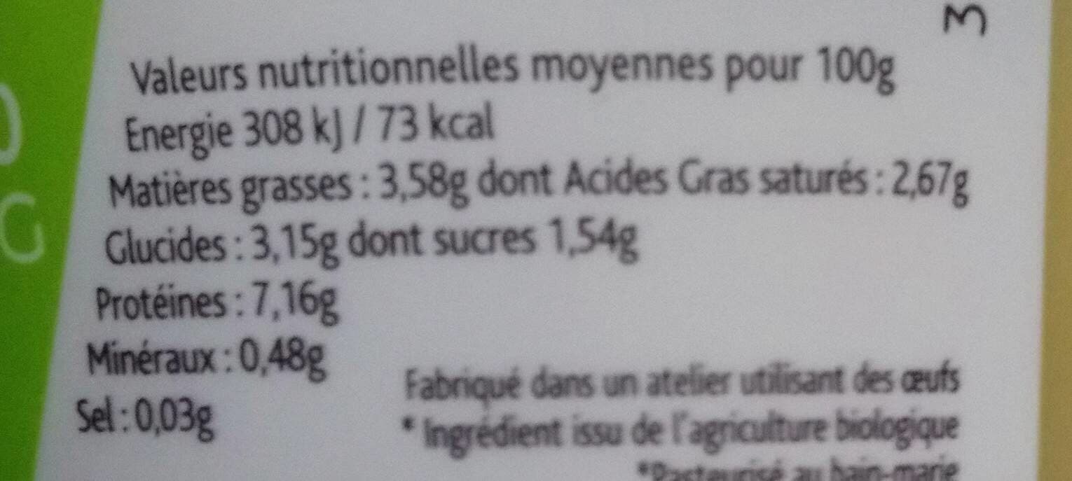 Bernard Gaborit Fromage blanc Le Campagnard packshot
