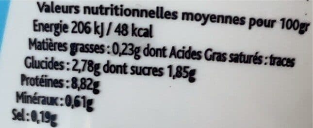 Bernard Gaborit Le Lissé - Fromage Blanc 0% packshot