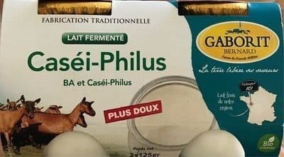 Bernard Gaborit Yaourt Lait De Chevre Fermente Au Casei-philus packshot