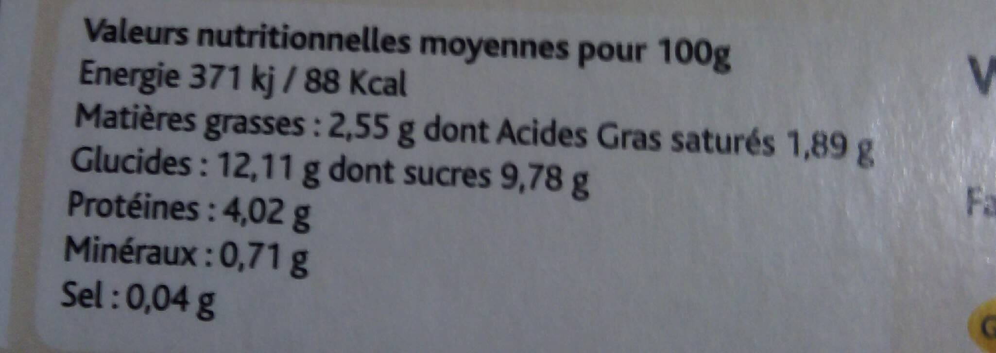 Bernard gaborit Yaourts Aux 4 Fruits packshot