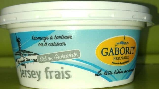 Gaborit Jersey frais fromage à tartiner packshot
