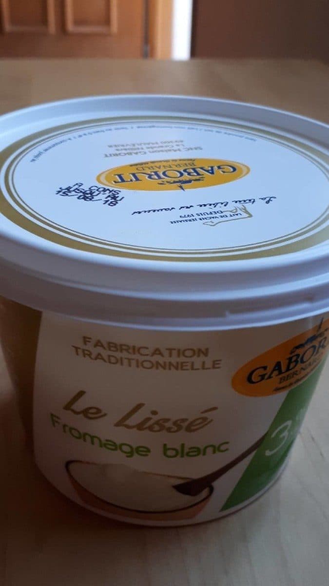 Open Food Facts Fromage blanc 3%mg bio packshot