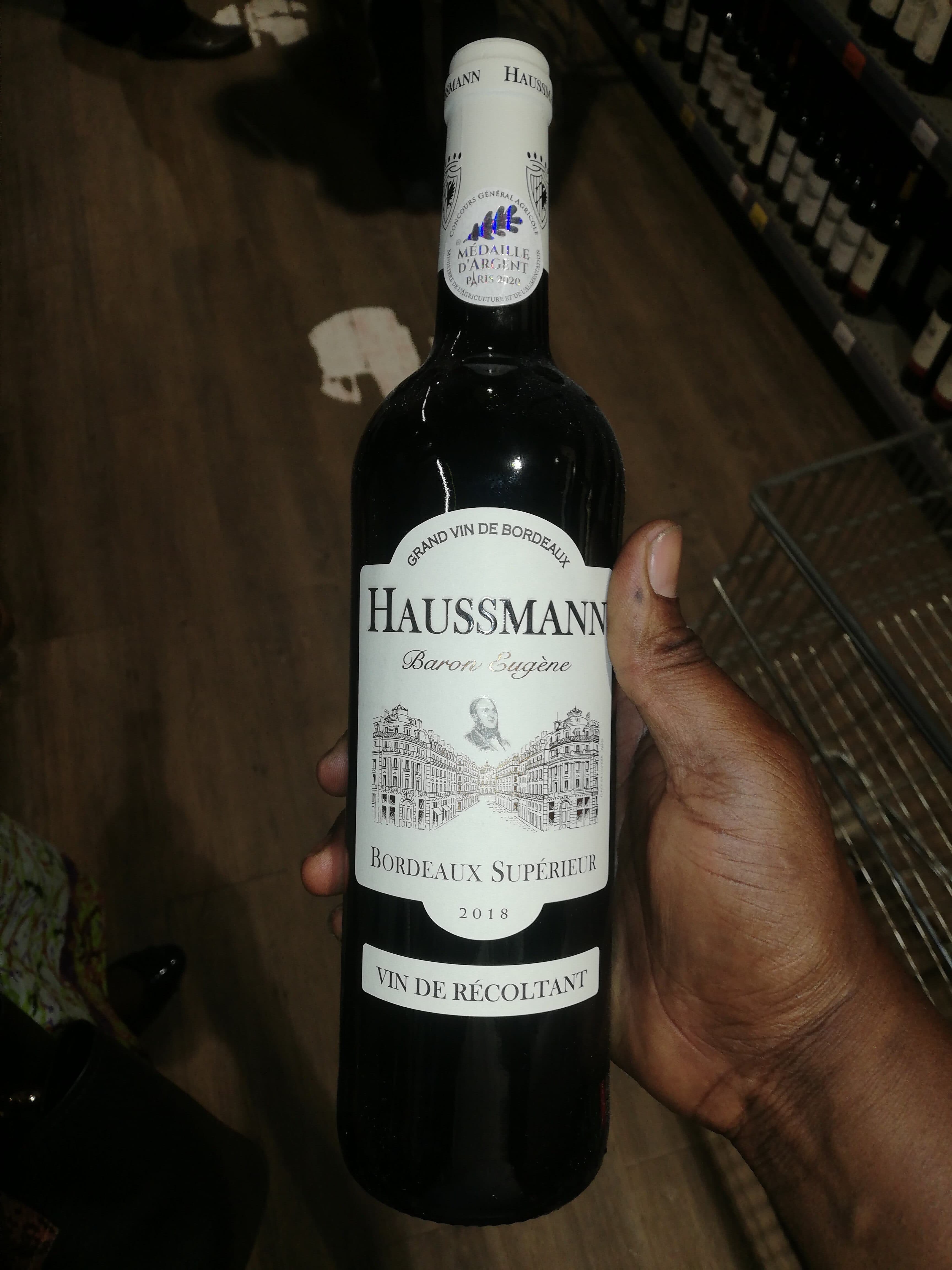 Open Food Facts Vin bordeau hausseman 2014 packshot