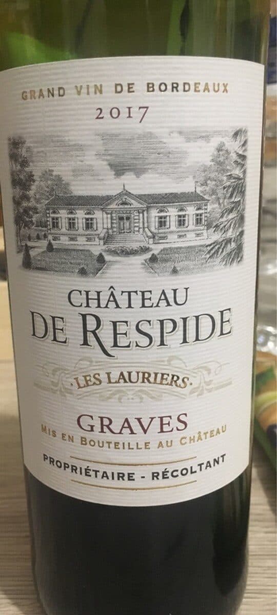 Open Food Facts Chateau de respide packshot