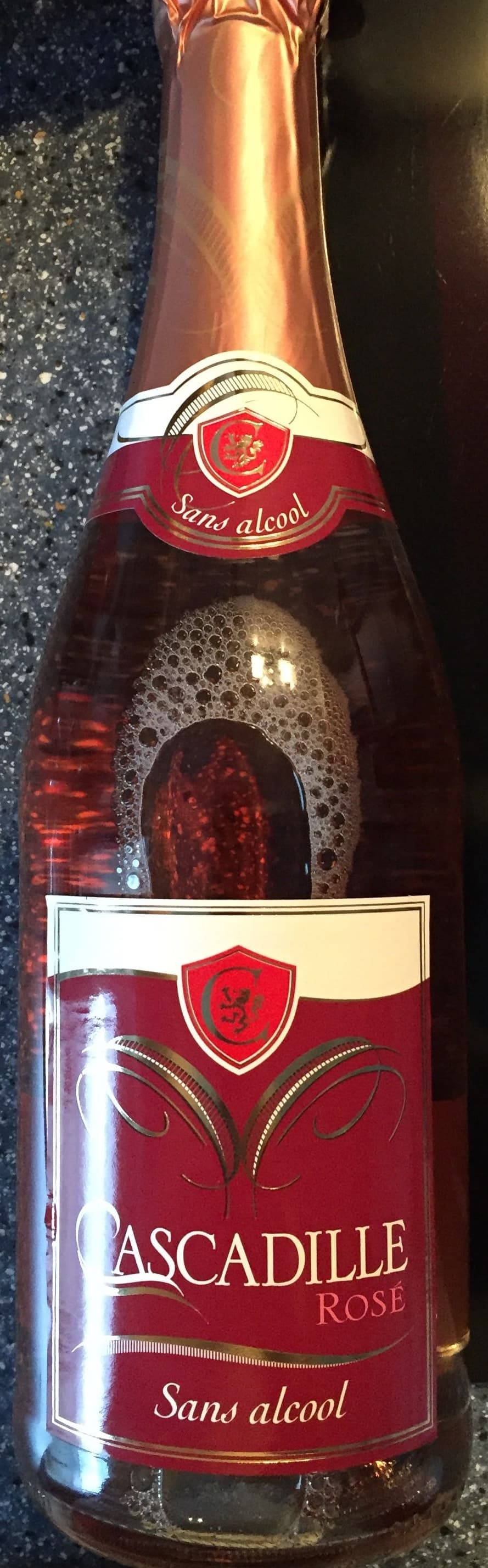 Cascadille Rosé sans alcool packshot