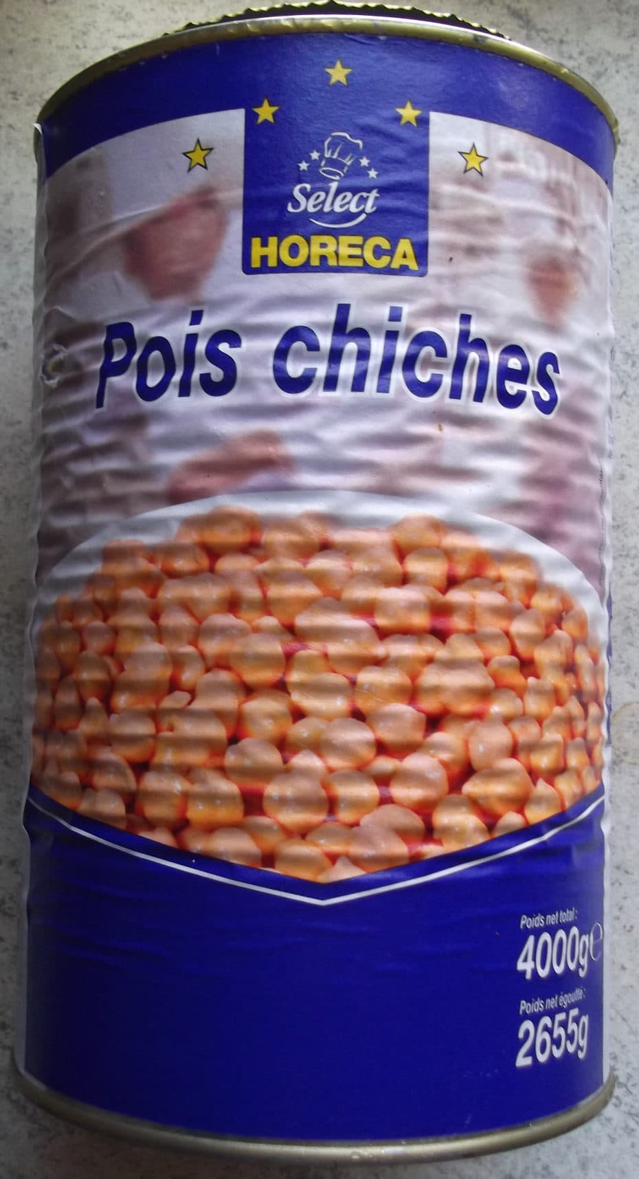Horeca Pois chiches packshot